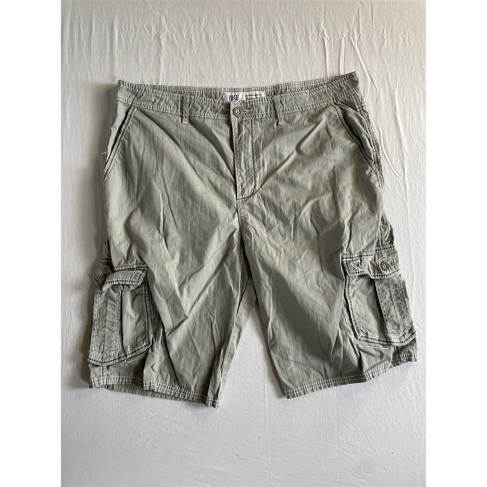 Buckle 36x12" Gray Standard‎ Fit Cargo Mens Shorts